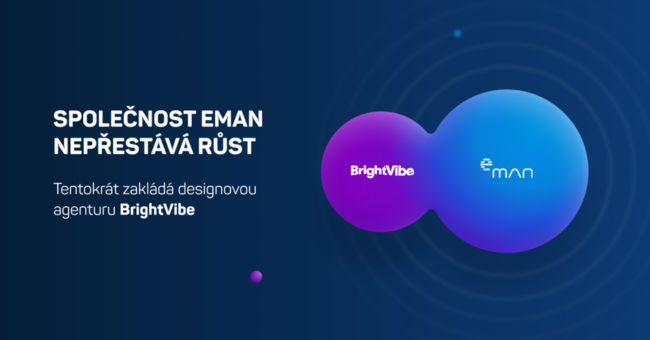 Software house eMan zakládá designovou agenturu BrightVibe Software house eMan zakládá designovou agenturu BrightVibe