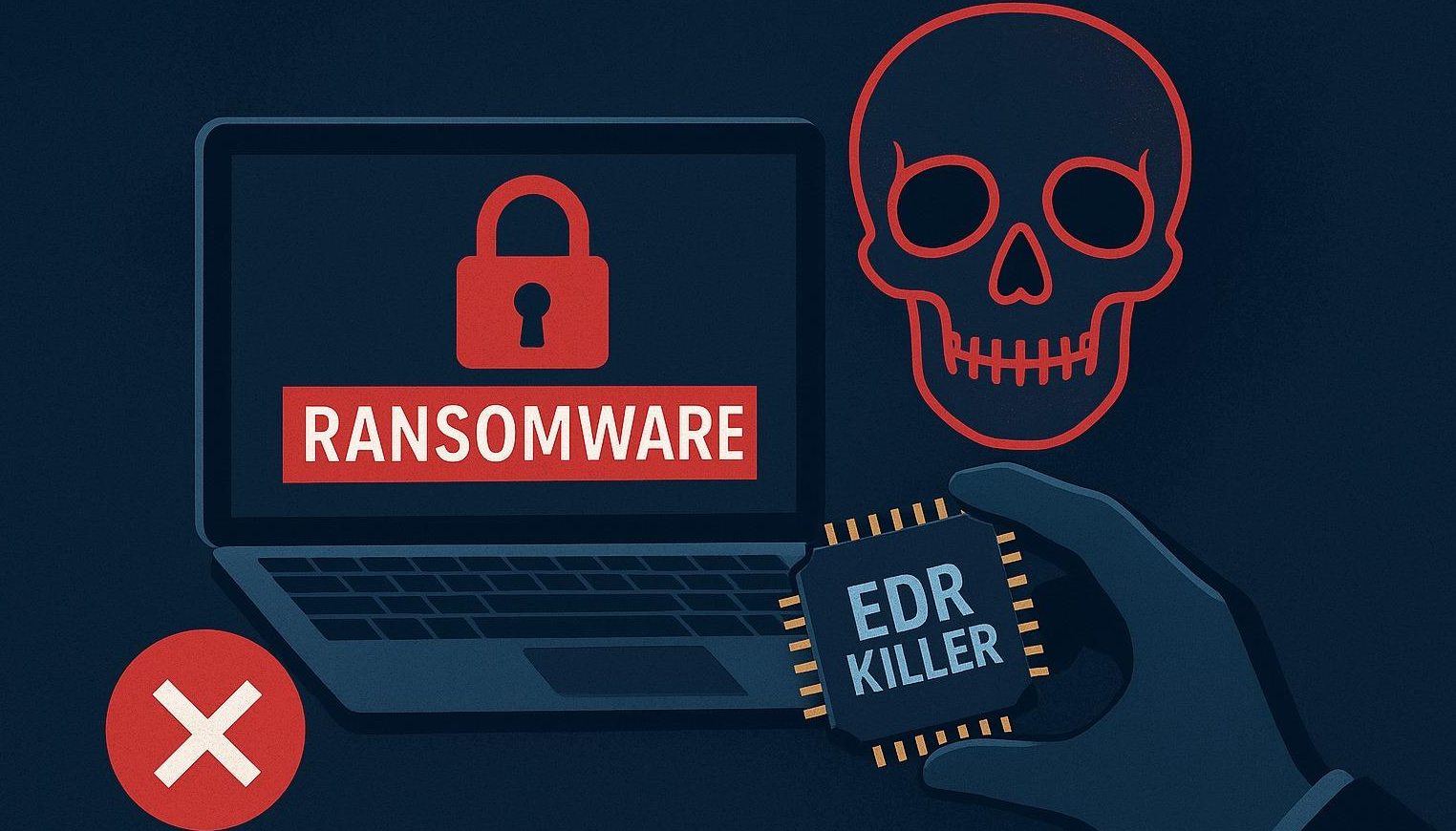 Ransomware gang Gentlemen, který operuje i v ČR, obchází zabezpečení EDR killery
